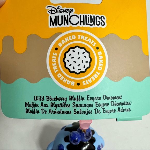 NWT. NWT. Disney Ornament - Munchlings Wild blueberry muffin Eeyore. - Picture 3 of 11